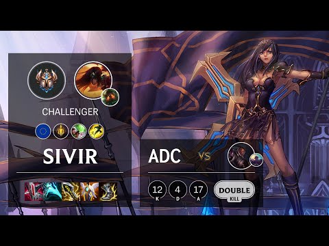 Sivir ADC vs Lucian - EUW Challenger Patch 11.20