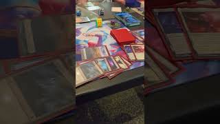 Look at this HAND!!! Late game play (after the Kynaios player had me draw most of my deck) I played