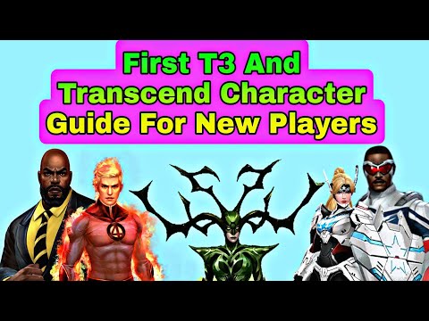 First T3 And Transcend Character Guide For New Players And F2p - Marvel Future Fight