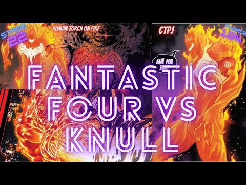 FANTASTIC FOUR VS KNULL !!! STAGE 22 - 10% PIERCE - HUMAN TORCH - JUDGMENT CTP | Marvel Future Fight