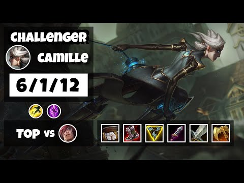 Camille vs Sett EU Challenger TOP (6/1/12) - v11.18