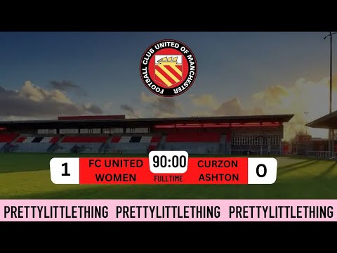 FC United Women vs Curzon Ashton Match Highlights - 12/3/2023