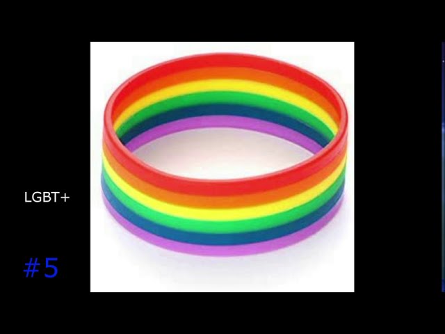 Vídeo relacionado con Bandera Lesbiana + 50 Pegatinas de Orgullo + 4 LGBTQ Pulsera Tejida
