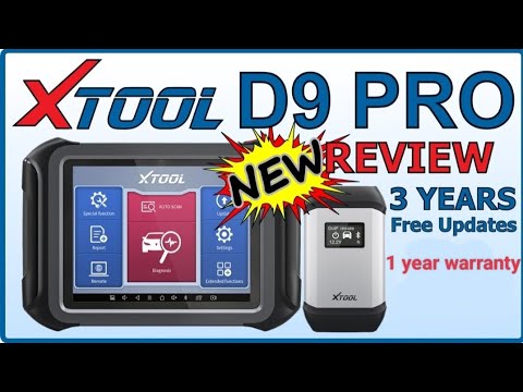 XTOOL D9 Automotive Diagnostic Scan Tool