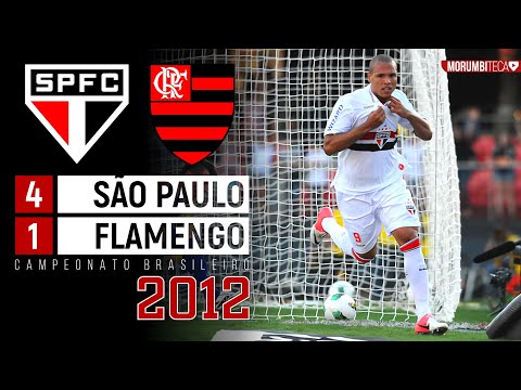 São Paulo 4x1 Flamengo - 2012 - A TRICOLOR ROUT AND LUÍS FABIANO OVERTAKING LEÔNIDAS DA SILVA!