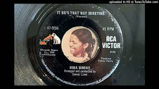 Nina Simone - It Be's That Way Sometimes (Rca Victor) 1967