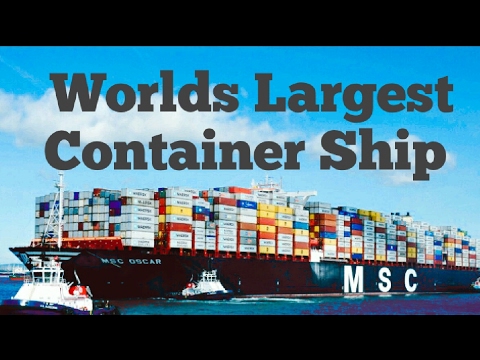 The World's Largest Container Ship Ever Build- MSC OSCAR 🚢⚓ -HD