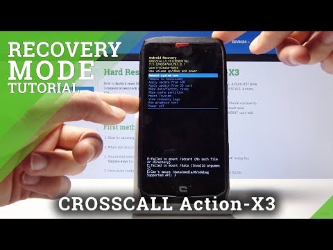 How to Boot into Recovery Mode on CROSSCALL Action-X3 -  Enter & Exit Recovery Mode