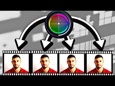 How to Copy and Paste Color Grade in Davinci Resolve​ 20
