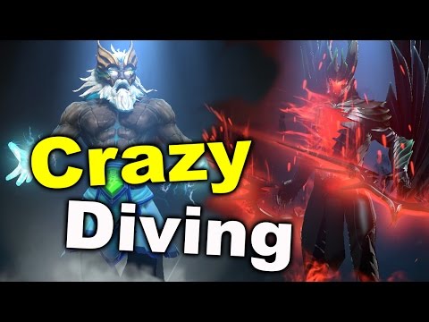 Crazy Diving NP vs E.Wolves - No Mercy! EPICENTER DOTA 2