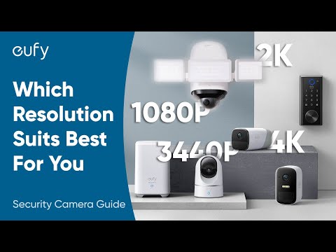 Security Camera Resolution Guide: 1080p, 2K, 4K Explained!