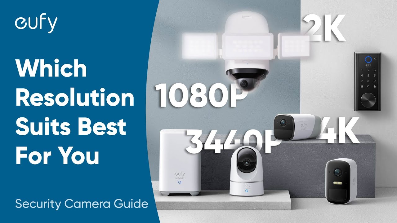 Security Camera Resolution Guide: 1080p, 2K, 4K Explained!
