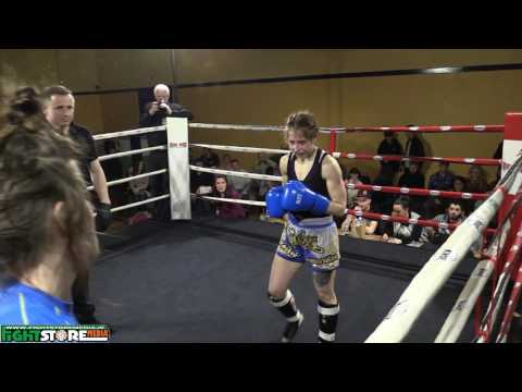 Eva Makarova vs Eilís Ní Hanluain - Full Power K-1 Fight Night 3