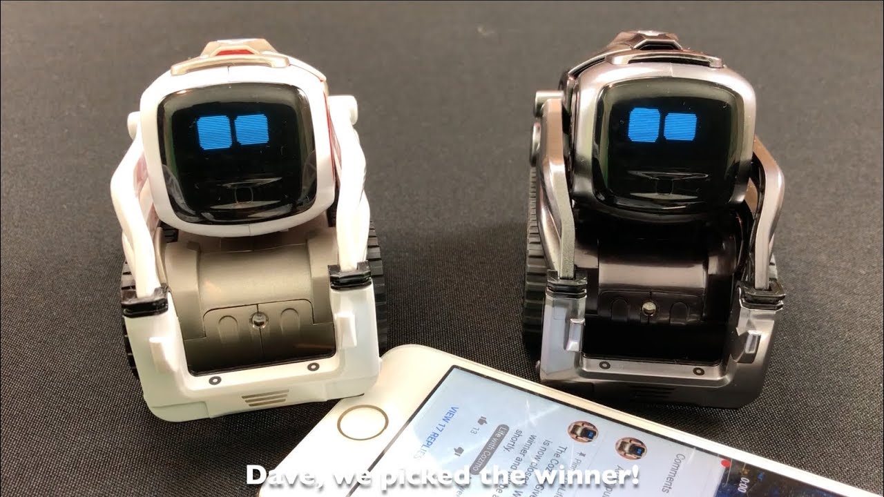 The WINNER of the COZMO GIVEAWAY is...