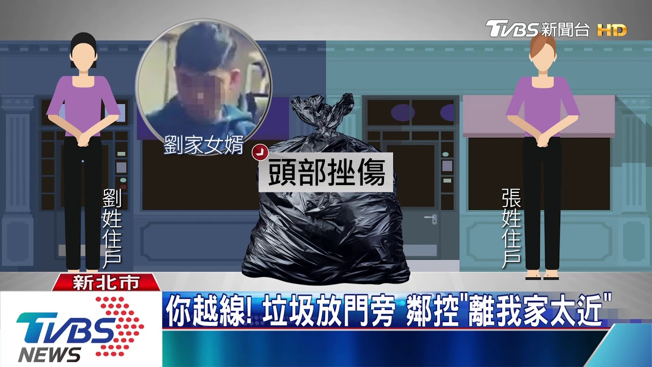 為1包垃圾!鄰居反目 6人家門口互毆
