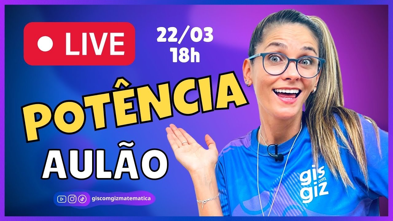 AULÃO POTÊNCIA | POTENCIAÇÃO