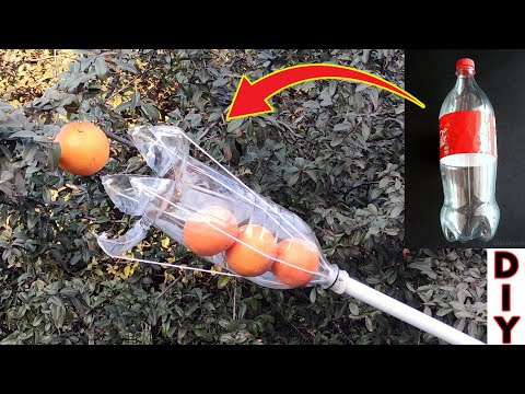 simplest fruit picking is smart / Make Fruit Picker Using Plastic Bottle / plastic bottle hacks 2022