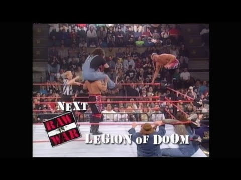 Legion of Doom break Henry Godwinn's Neck with Doomsday Device! 1997 (WWF)