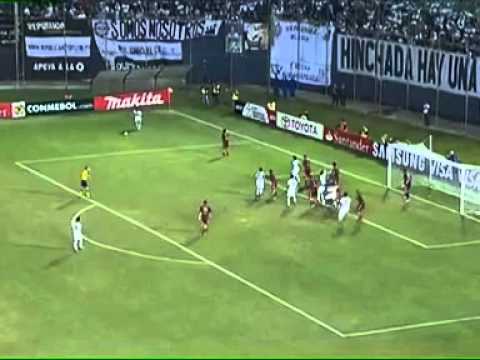 Gols de Olimpia 2 x 1 Fluminense pela Libertadores - Fluminense eliminado - 29/05/2013