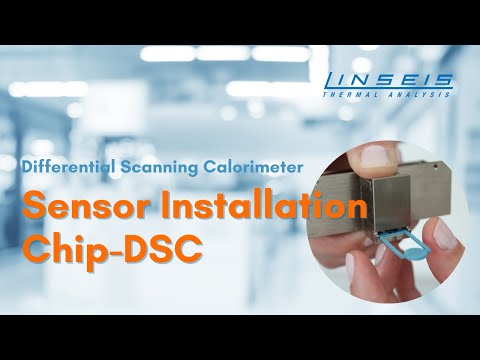LINSEIS Chip-DSC 1 and 10 -  Sensor Installation