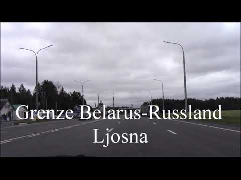 Von Witebsk (Belarus) nach Rudnja (Russland)