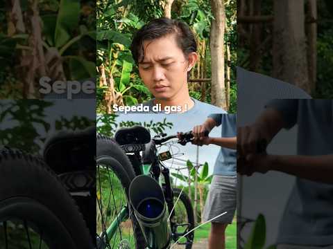 Sepeda di gas ? #inifaktanya #knalpotsepeda  #knalpotlistrik
