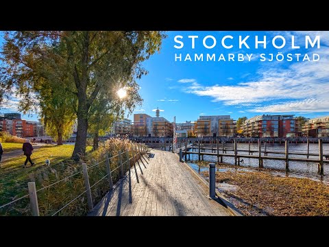 Hammarby Sjöstad Walk 4K