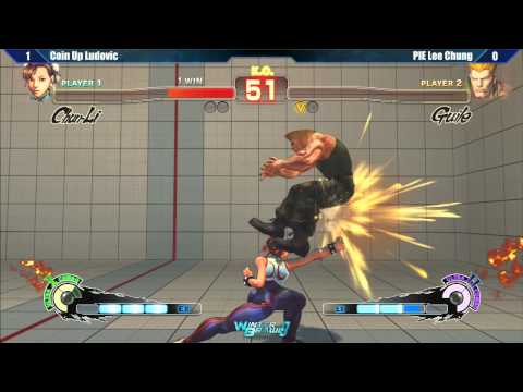 Winter Brawl 9 - USF4 - Qualifying Matches - Coin Up Ludovic (Chun-Li) vs PIE Lee Chung (Guile)