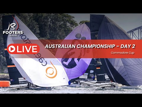 18ft SKIFFS -  Australian Championship Day 2