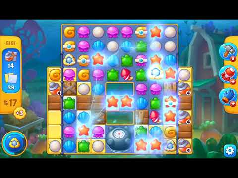 Fishdom 2021 - Level 6161   #playrix #fishdom #gaming