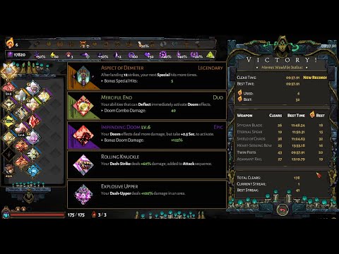 Hades Speedrun — v1.0 — 09:37.90