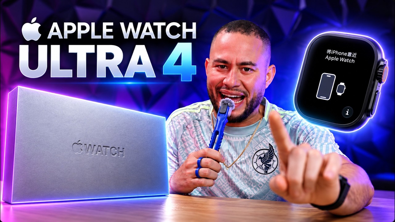 UNBOXING APPLE WATCH ULTRA 4 (INCREIBLE)