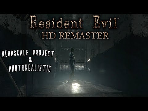 🔴 LIVE - Resident Evil HD Remaster: Jill Valentine |REupscale Project| |Photorealistic|
