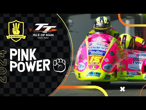 PINK POWER ✊ Greg Lambert & Andy Haynes push the limits at the TT 2024 🇮🇲