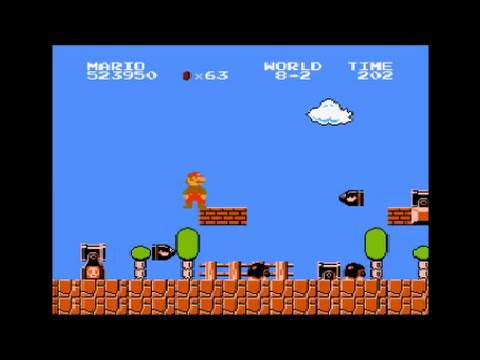 Super Mario Bros (Nes) - World 8-2
