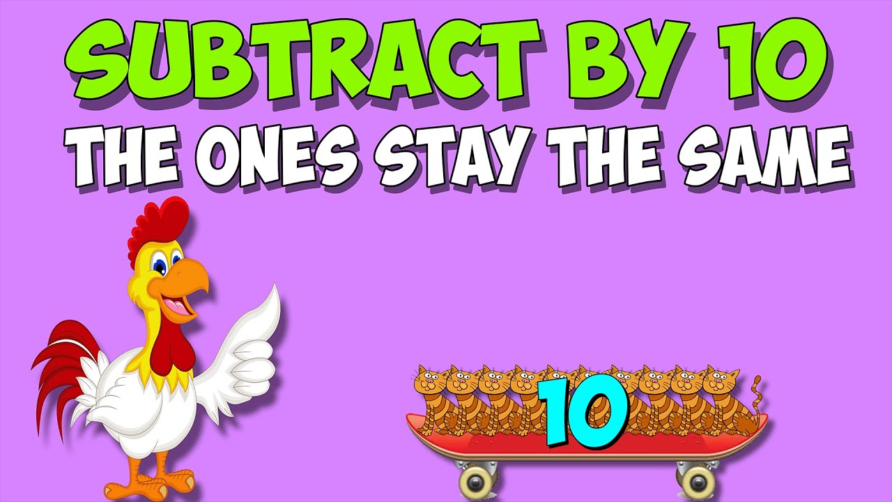 Subtract by Ten: The Ones Stay the Same!