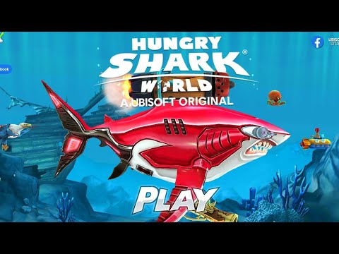 Hungry Shark World - All Sharks Unlocked - ACE SHARK Gameplay #6