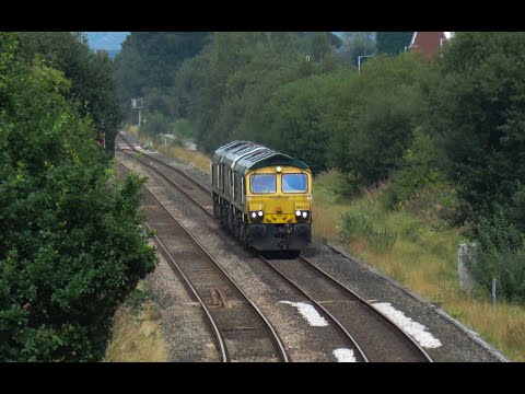 Freightliner Class 66 No's. 66614 & 66605 & 66613 on 0K98 Hope - Crewe Basford Hall on 04.09.21 - HD
