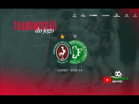 AO VIVO CONCORDIA VS CHAPECOENSE SUB 14 - QUARTAS DE FINAL