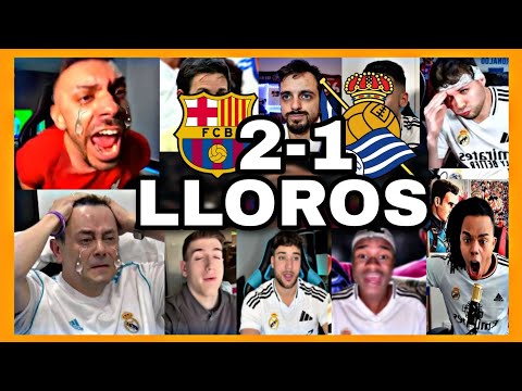 The best reactions and cries of Real Madrid fans to Barcelona vs. Real Sociedad