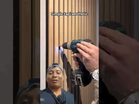 Bosan dengan dekorasi kamar yang itu-itu saja? Yuk, coba pasang wall panel WPC untuk vibes minimalis yang aesthetic di r...