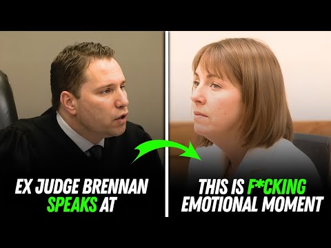 "Emotional Court Moment: Ex-Judge Theresa Brennan Speaks At Sentencing"