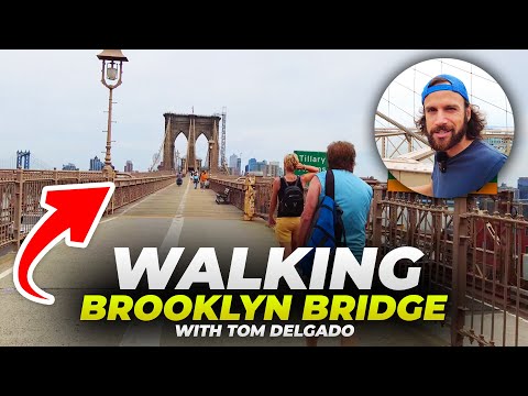 Walking the Brooklyn Bridge with Tom Delgado @tomdnyc1