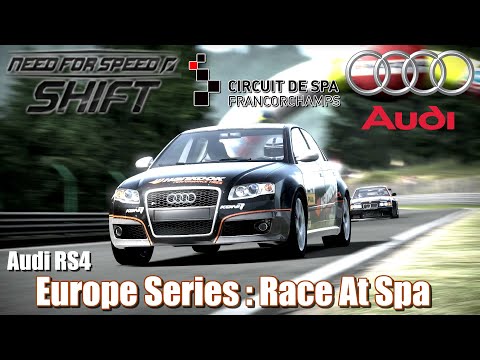 Retro Racing Games : Need For Speed Shift - Europe Series : Race At Spa