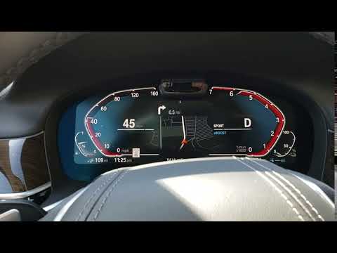 2019 BMW 740e Sport Mode Acceleration 0-60+ MPH