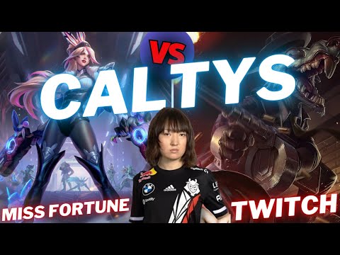 CALTYS | MISS FORTUNE VS TWITCH | ADC GAMEPLAY | Patch 15.10 / Season 15 | #LeagueofLegends