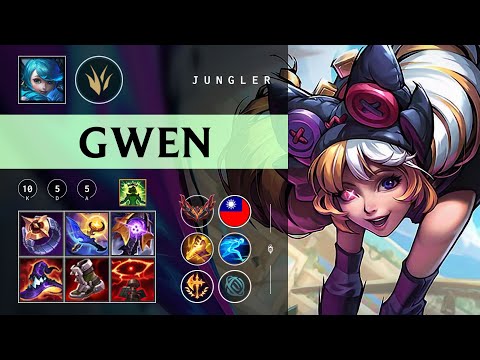 Gwen Jungle vs Xin Zhao - TW Grandmaster Patch 26.01