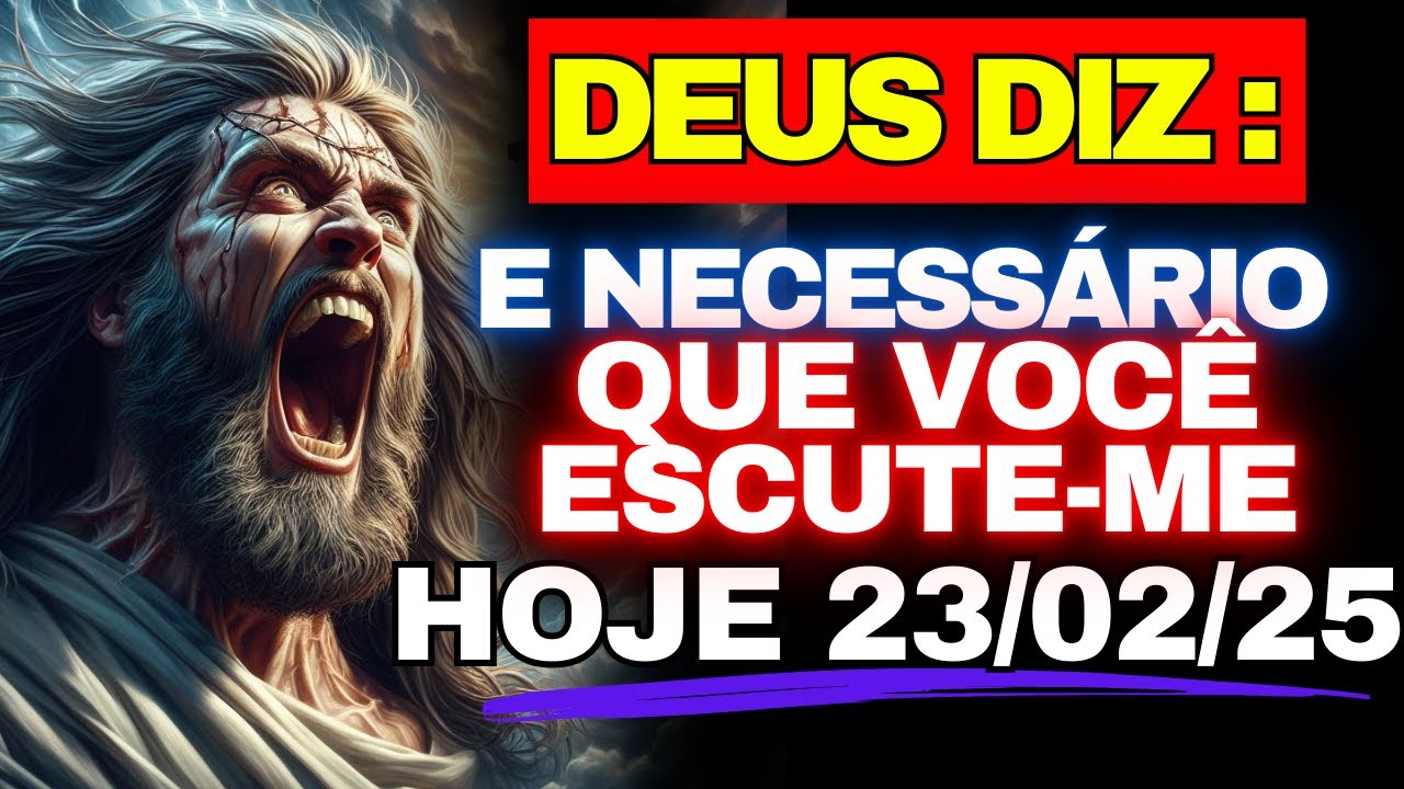 🔴DEUS DIZ: VOCÊ PERDERÁ TUDO SE IGNORAR, NÃO TERÁ OUTRA CHANCE! | MENSAGEM DE DEUS PARA MIM