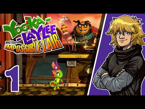 Let's Play Live Yooka Laylee and the Impossible Lair [German][Blind][#1] - Das Duo ist wieder da!