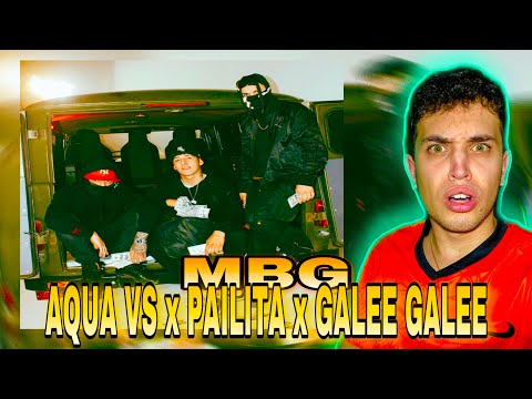 (REACCIÓN) AQUA VS, PAILITA, GALEE GALEE - MBG (VIDEO OFICIAL) | ME VUELVO LOCO CON ESTE TEMAZO